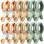Pinzas de playa/para acolchar – Pinzas de ropa de plástico grandes, resistentes al viento y reutilizables para mantas, toallas y telas