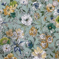 Rose Print Cotton Poplin Fabric – Vintage Floral Hawaiian Print | 145cm Wide, Sold by the Meter
