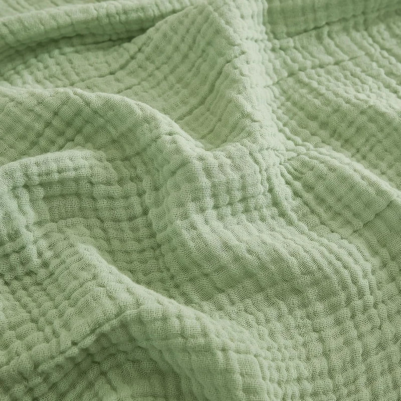 Double Gauze Cotton Muslin Fabric – 140cm Wide | Soft & Breathable for Quilting, Dresses & DIY
