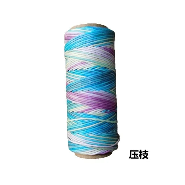 Hilo Redondo de Poliéster Encerado – 0.6mm, Carrete de 50m | 41 Colores | Macramé, Joyería y Marroquinería