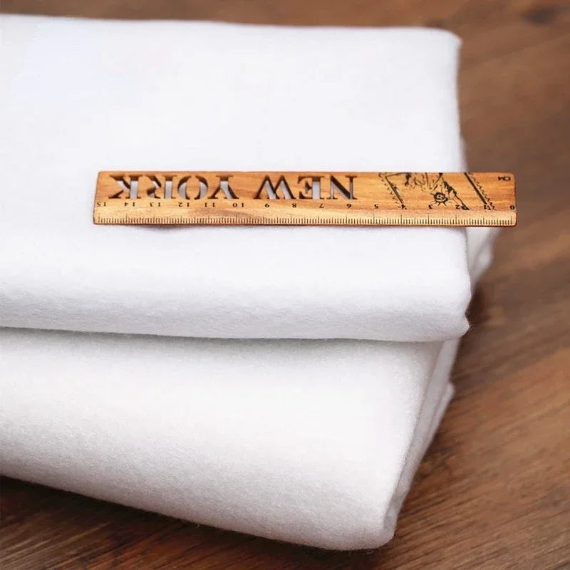 Iron-On Fusible Interfacing | Single-Sided Adhesive Interlining | 90cm Wide