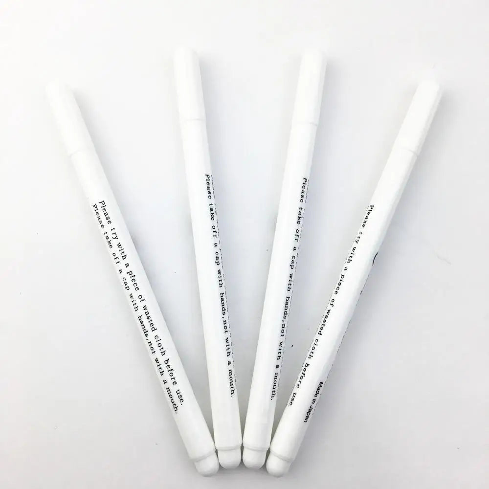 Water-Soluble Fabric Marking Pens – 5-Pack, Erasable Cross-Stitch & Embroidery Markers
