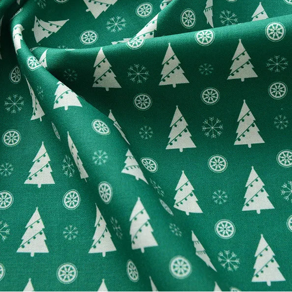 100% Cotton Christmas Print Fabric, 140cm Wide