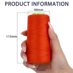 Hilo elástico de nailon para coser – 100D/2, 2743 m | Gran elasticidad
