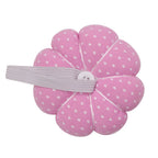 Alfiletero de Pulsera – Forma de Calabaza, Estampados Florales Surtidos