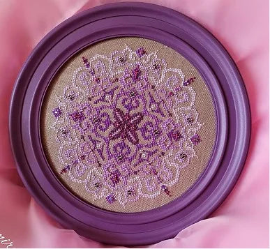 Floral & Cartoon Cross Stitch Kit | 100% Cotton | 10 Colors | 95×95 Stitch Count | Korean Style DIY