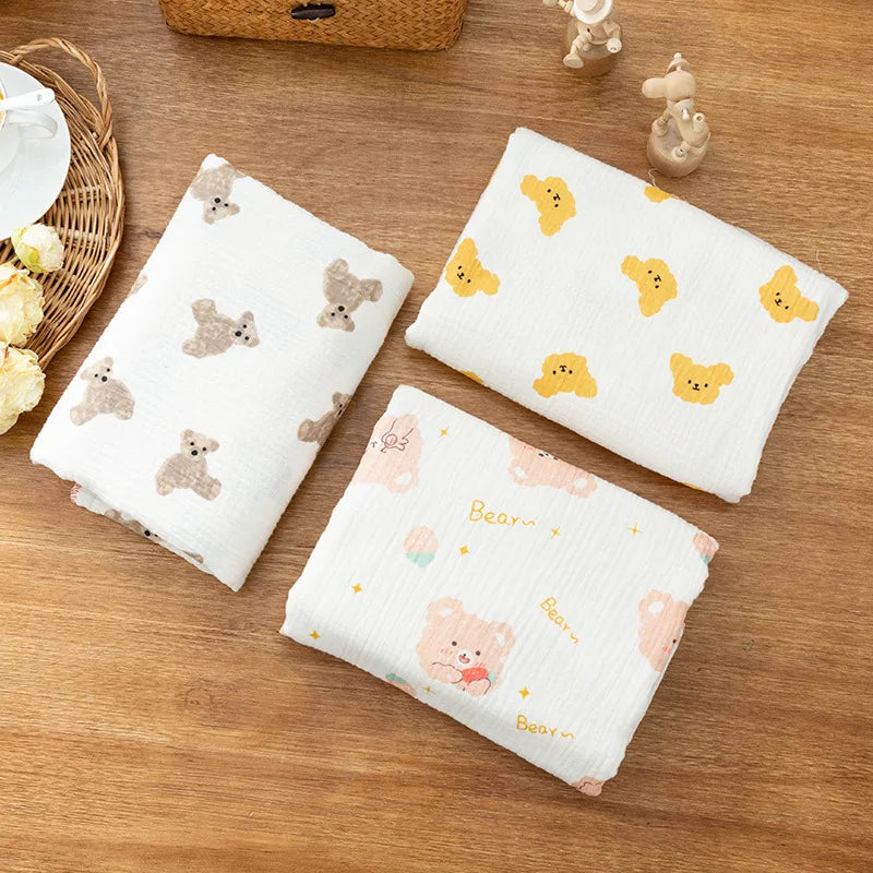 Double Gauze Cotton Fabric – Printed 132cm Wide | Baby, Quilting & Home Sewing