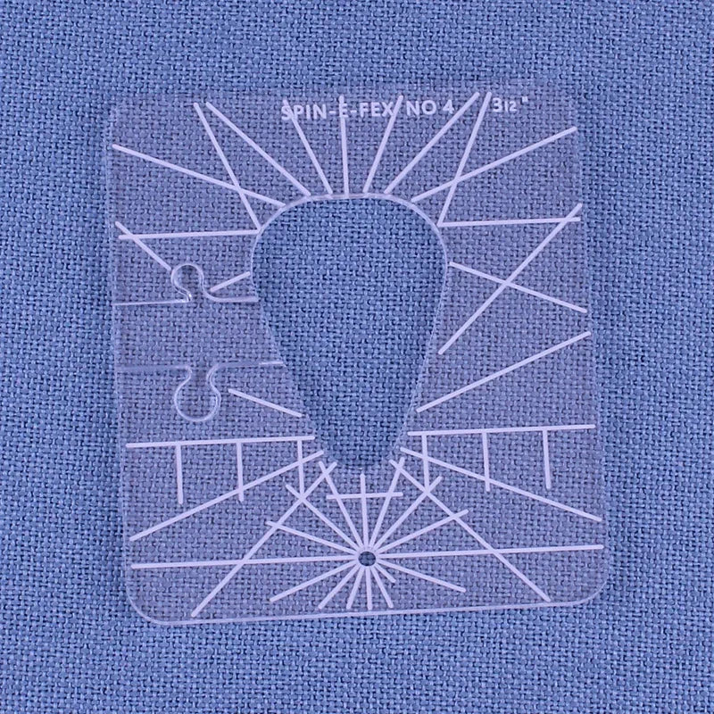 6-Piece Acrylic Quilting Template & Stencil Set