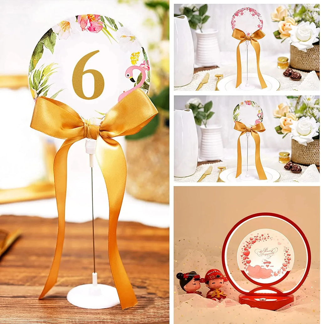 Round Acrylic Ornament Blanks – Clear, Frosted & Gold Mirror | Vinyl, Engraving, Painting & Christmas DIY Crafts