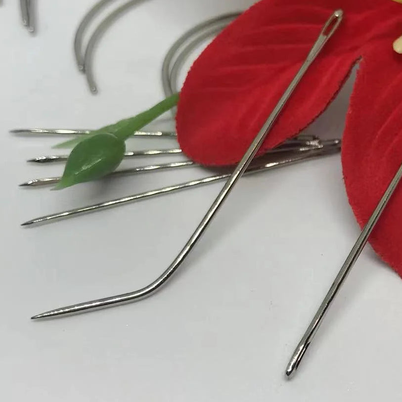 15-Piece Curved Needle Set – Upholstery, Quilting & Repair Needles