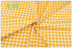 Orange Floral Printed Twill Cotton Fabric – 160cm (63") Wide | Cut to Order