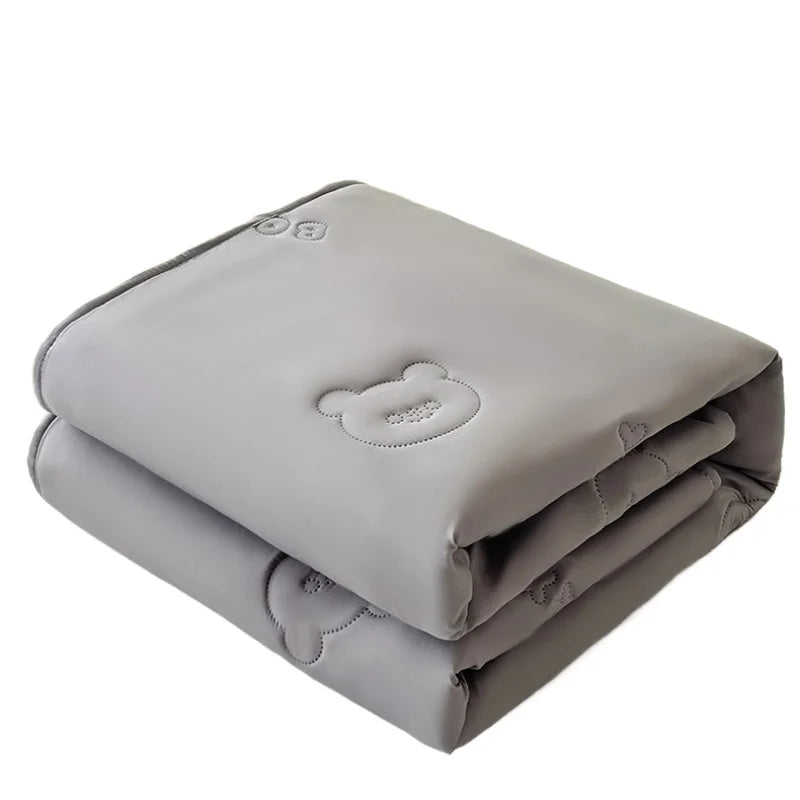 Ultrasonic Quilted Waterproof Mattress Protector – TPU, Anti-Mite, Baby-Safe, 6 Sizes