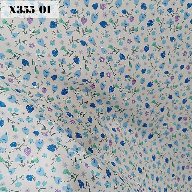 Booksew Gray Animal Print Cotton Fabric – Lightweight Twill, 160cm Wide
