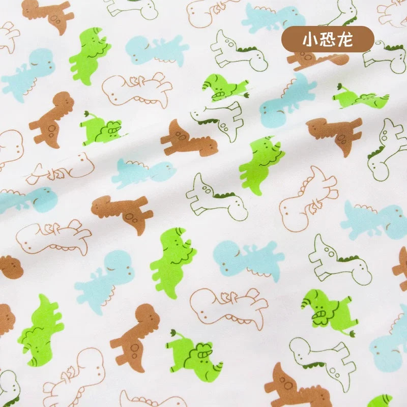 100% Cotton Knitted Print Fabric – 50×90 cm (19.7×35.4 in)