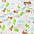 100% Cotton Knitted Print Fabric | 185 g/m² | 90×50cm | Baby Clothes, Bedding & Pajamas