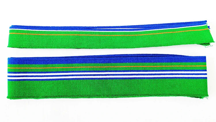 Colorful Mercerized Rib Knit Trim – Elastic Stretch Band for Collars, Cuffs & Hems | 100cm Lengths (3cm or 6cm Wide)