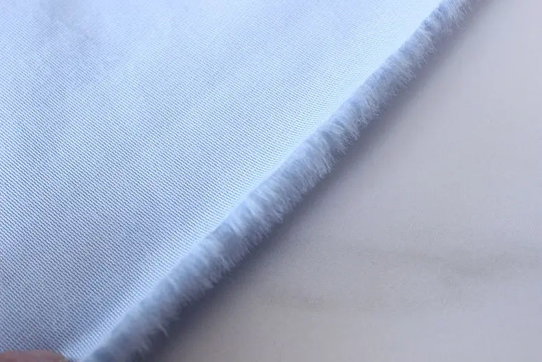 Soft Faux Fur Plush Fabric – 100% Polyester, 165cm Wide – For Apparel, Toys, Quilting & Winter Crafts
