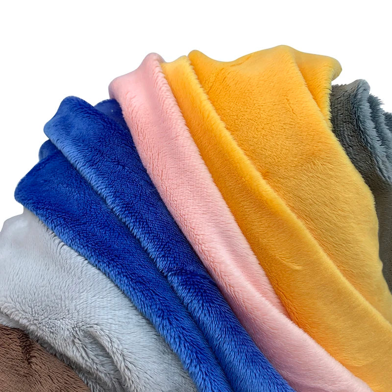 Tela de felpa de imitación de piel de 5 mm – Pelo suave, 45x50cm, 30 colores