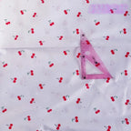 Cartoon Print Pure Cotton Twill Fabric – 50cm x 160cm (19.7" x 63") – Watermelon, Cherry & More