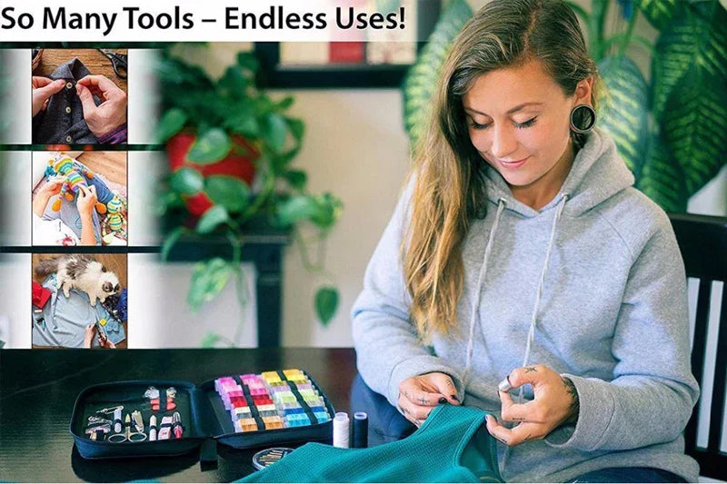 Complete Sewing Kit — 68 or 98 Piece Multi-Function Box