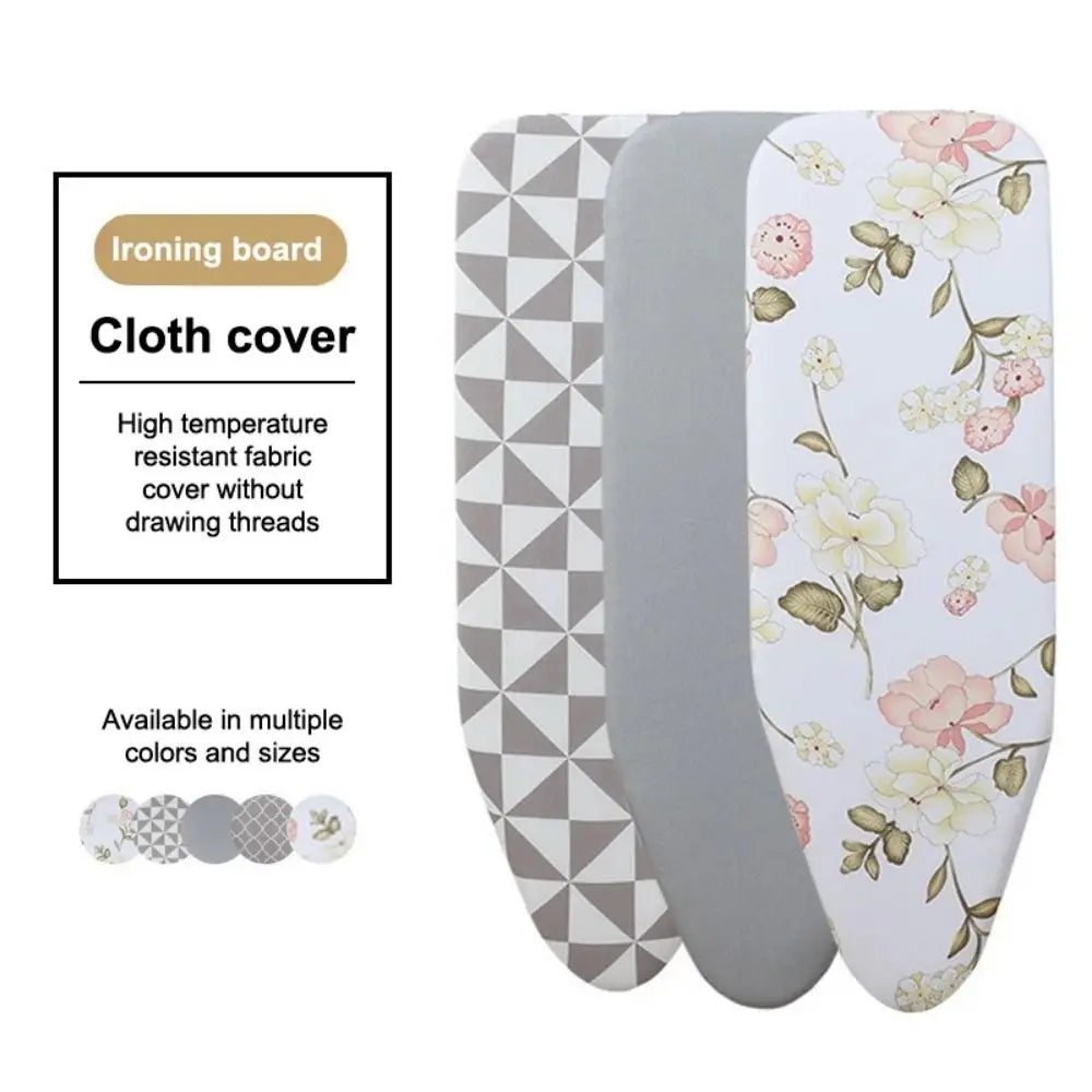 Cotton Ironing Board Cover with Elastic Edge – Heat Resistant, Stain Proof, 4 Sizes