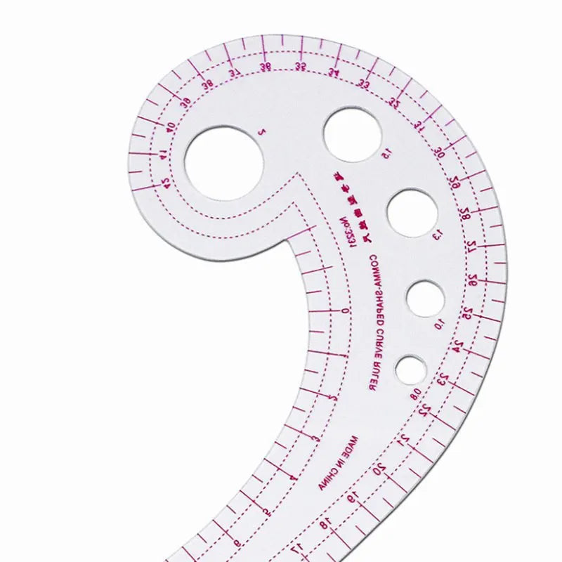 French Curve Ruler – Flexible Multi-Function Sewing & Pattern Drafting Ruler