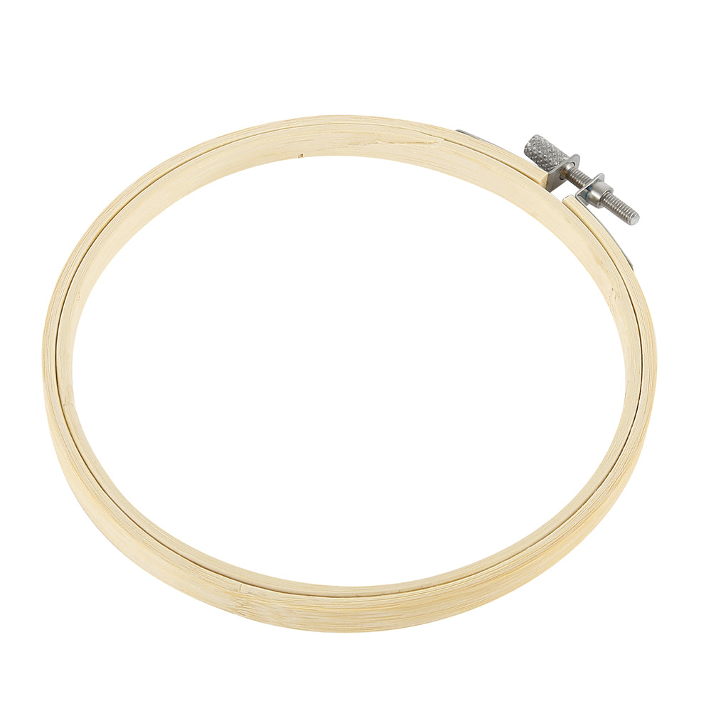 Wooden Embroidery Hoop Set — 5 Sizes (13–30cm)