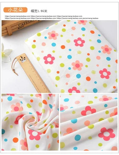 Fabric - 40 Precut Strips (6.35 X 49.78 cm) for Quilting And Sewing, 20 Floral Prints Assortment, 100% Material,