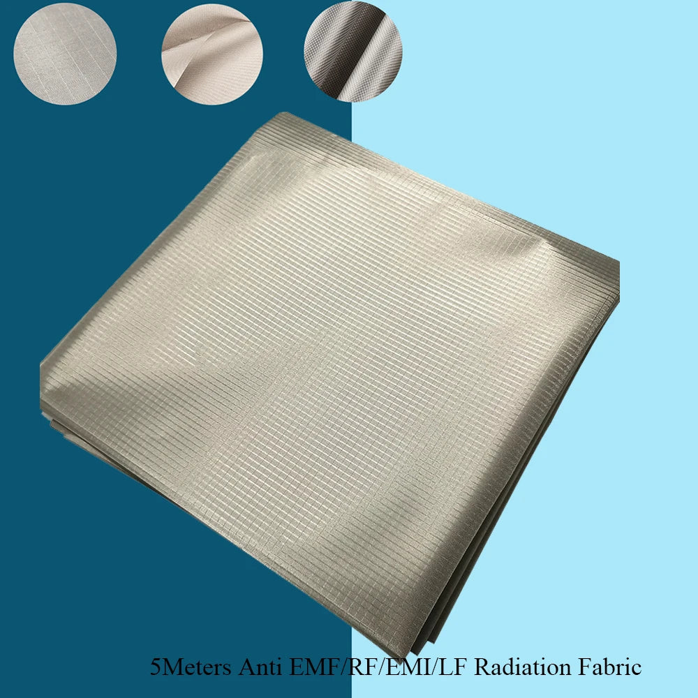 Faraday EMF Shielding Fabric 5 Meters | RFID & RF Signal Blocking Cloth