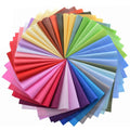 38-Piece Dyed Solid Color Twill Cotton Fabric Set – 20x30cm Precut Squares