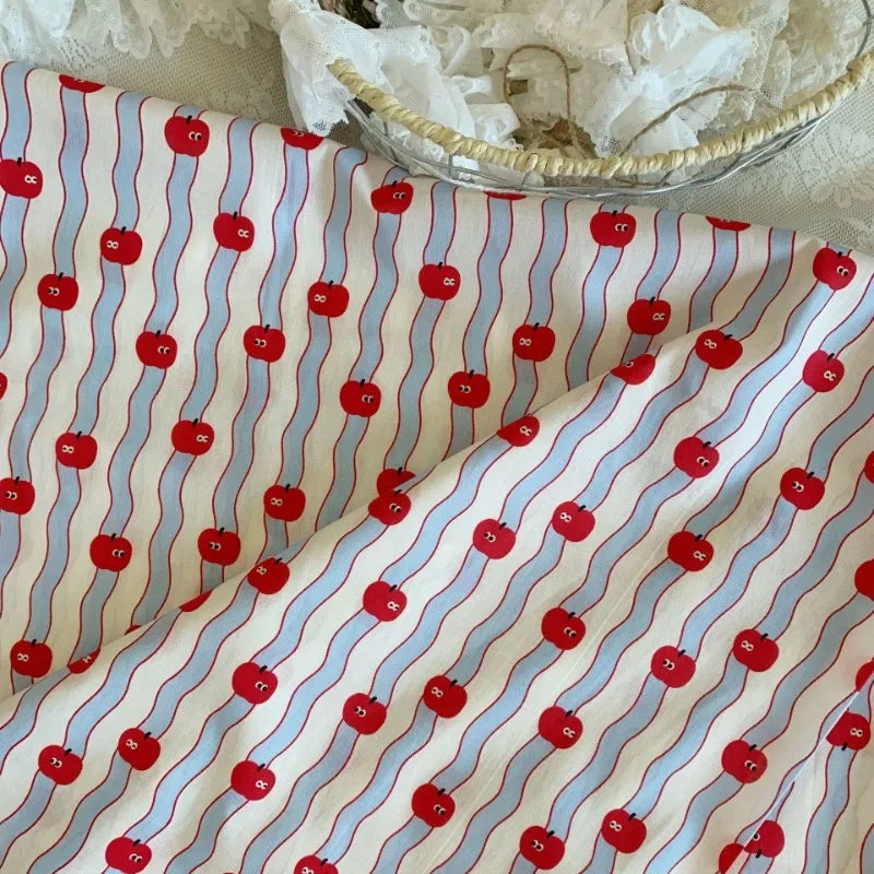Colorful Cartoon Print Cotton Fabric – 0.5, 1 & 2 Yard Cuts | 100% Cotton Poplin