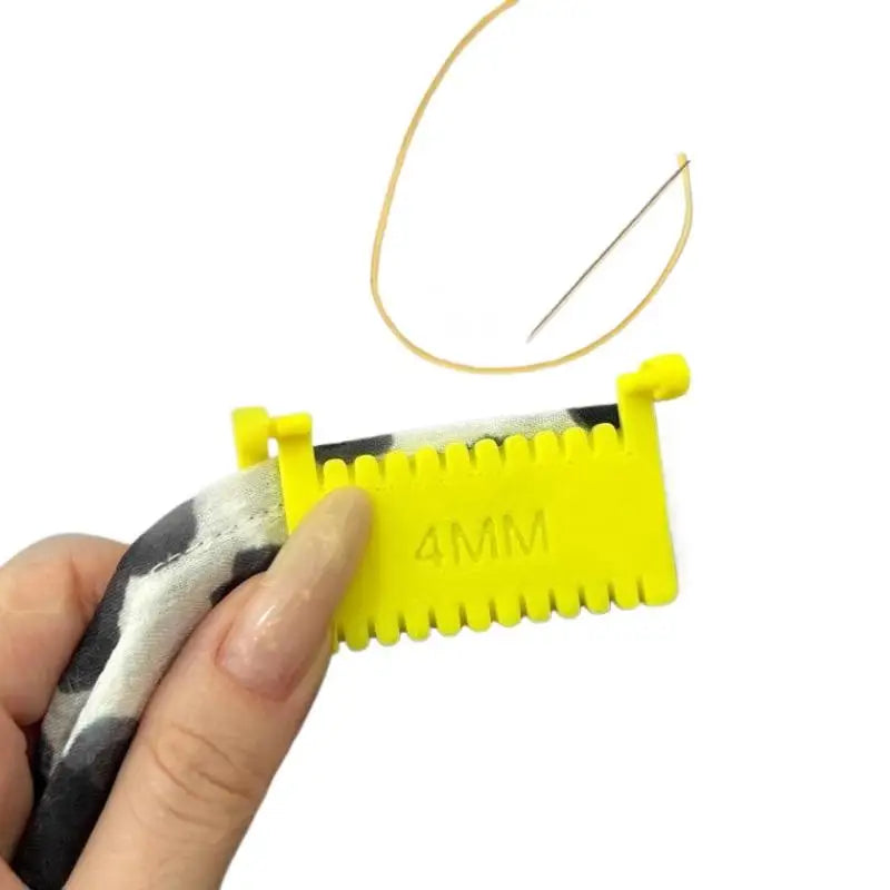 Sewing Gauge Tool for Quilting, Hemming & Edge Stitching – Compact Seam Lock Ruler