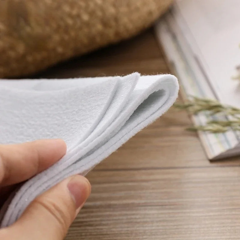 Iron-On Fusible Interfacing | Single-Sided Adhesive Interlining | 90cm Wide