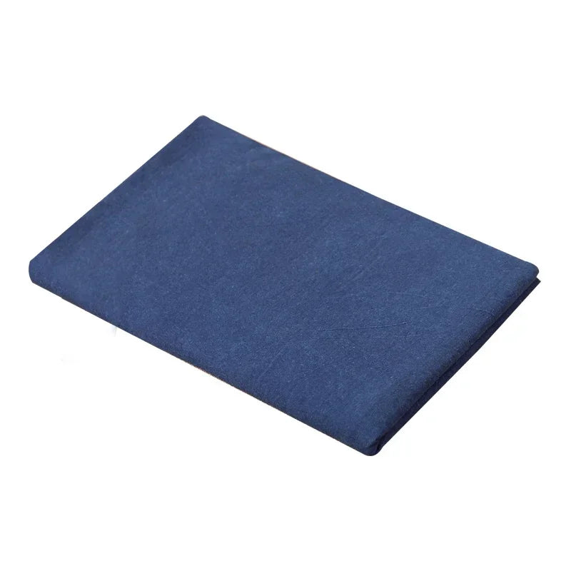 Indigo Batik Cotton Fabric – Grass-Dyed Sashiko & DIY Quilting Cloth (115cm Wide)