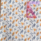 Cartoon Print Pure Cotton Twill Fabric – 50cm x 160cm (19.7" x 63") – Watermelon, Cherry & More