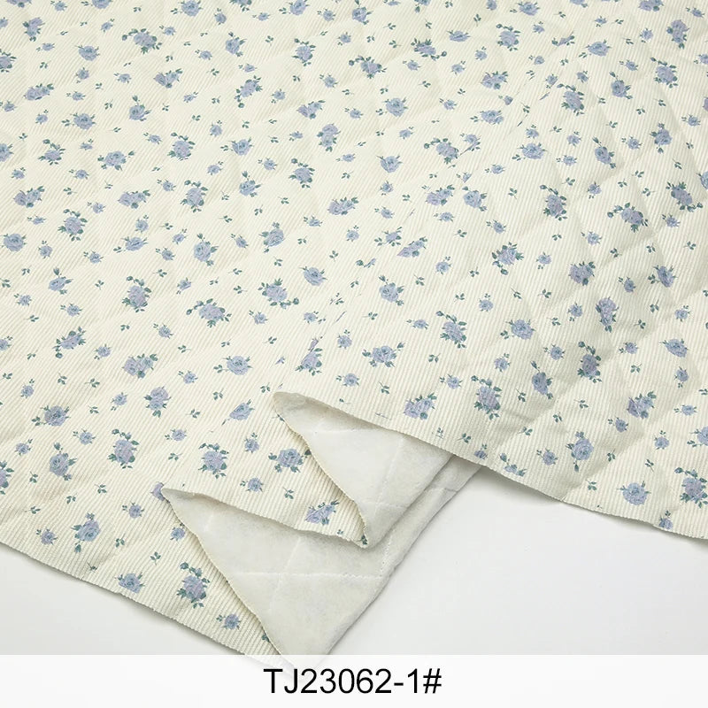 Fabric - 40 Precut Strips (6.35 X 49.78 cm) for Quilting And Sewing, 20 Floral Prints Assortment, 100% Material,