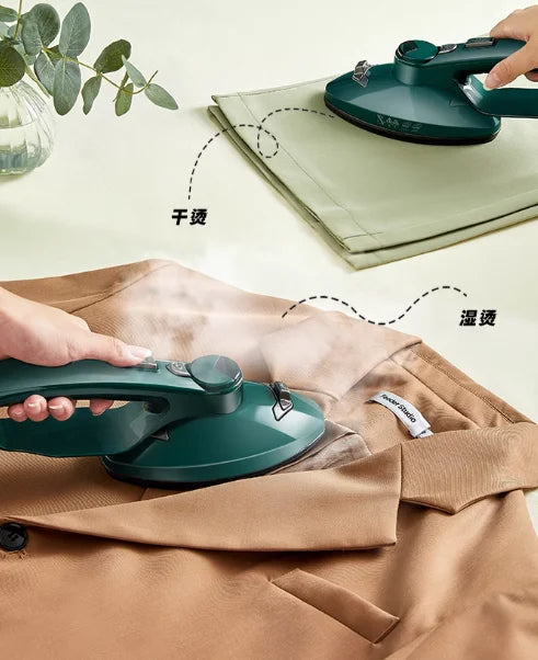 Hanging Steam Iron & Double-Pole Flat Ironing Board – Household Electric Ironing Station