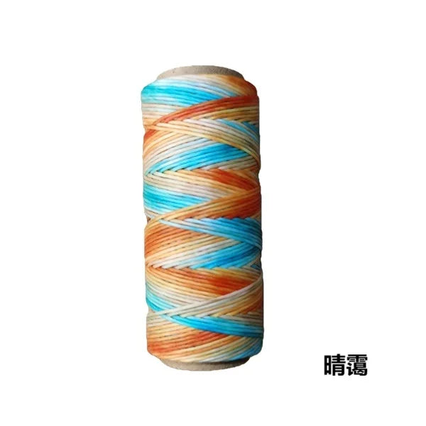 Hilo Redondo de Poliéster Encerado – 0.6mm, Carrete de 50m | 41 Colores | Macramé, Joyería y Marroquinería