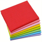 Precut Cotton Fabric Squares – Grid & Checkered Prints | 25×25cm or 50×50cm | Quilting & Patchwork