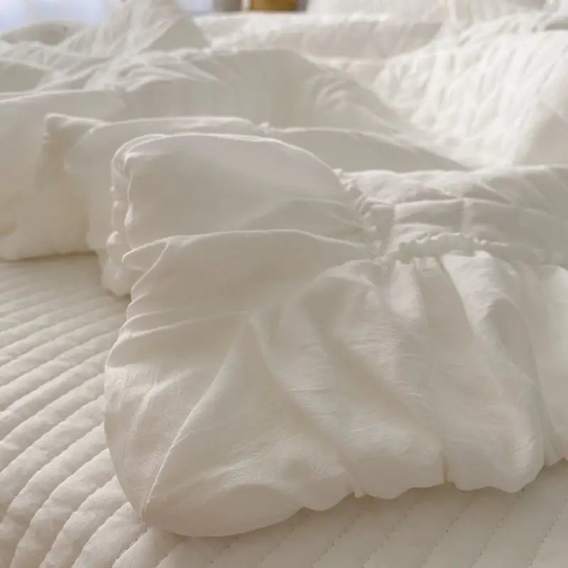 Lightweight Summer Quilt – Korean Style Embroidered Cooling Comforter