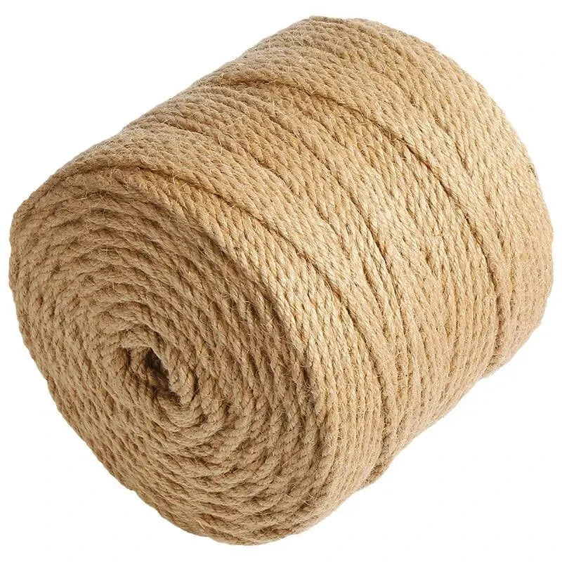 Natural Jute Twine – 2mm Hemp Cord for Crafts, Gift Wrapping, Macramé & Sewing | 50m or 100m Roll