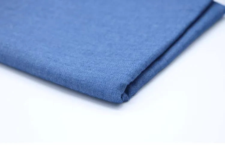 Thin Denim Fabric | Cotton Polyester Blend | 50×145cm | Quilting & Sewing