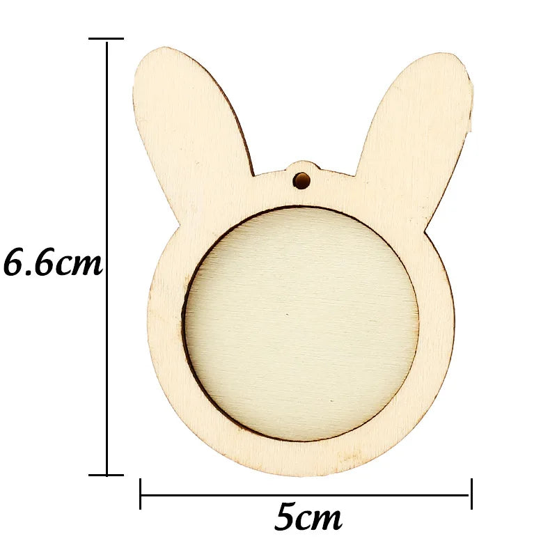 Mini Wooden Embroidery Hoop Set — 10 Pieces