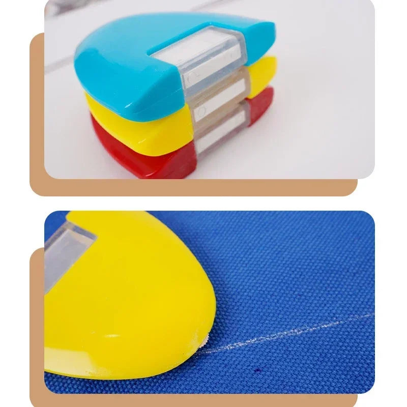 Refillable Triangle Tailor's Chalk Pencil for Fabric Marking