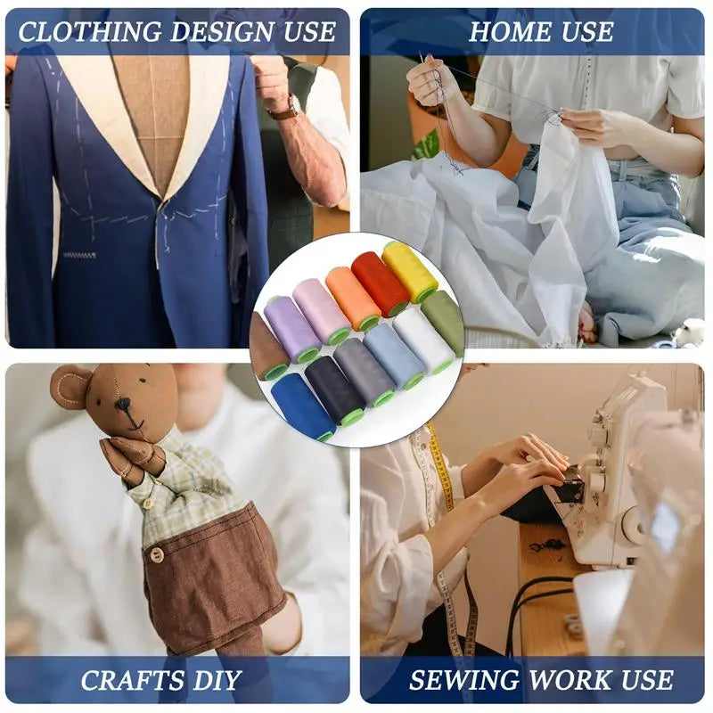 Hilo elástico de nailon para coser – 100D/2, 2743 m | Gran elasticidad
