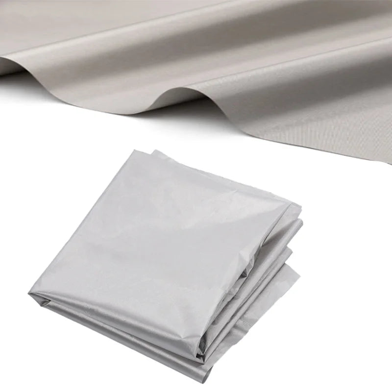 EMF Shielding RFID Blocking Fabric – Anti-Radiation Conductive Cloth for Lining, Faraday Bags & Signal Protection