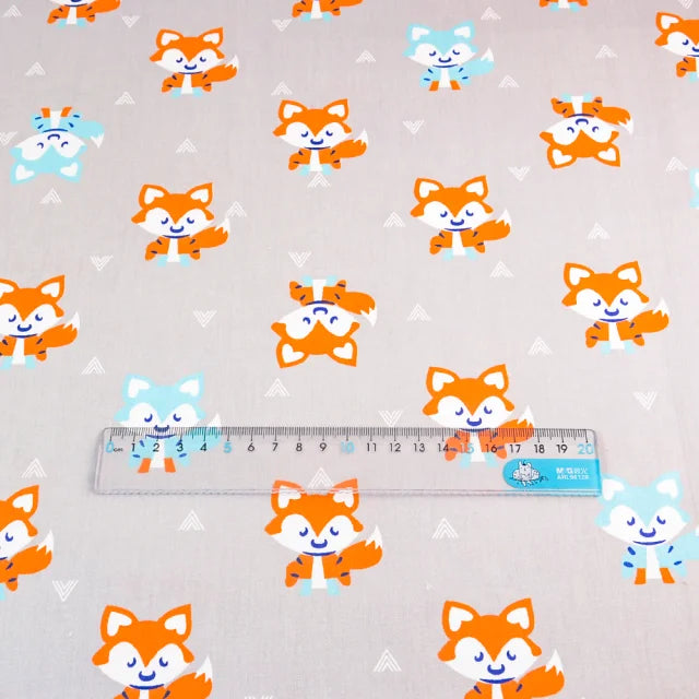 Booksew Cotton Fabric Fat Quarter – Floral, Animal & Cartoon Prints, 20×25cm