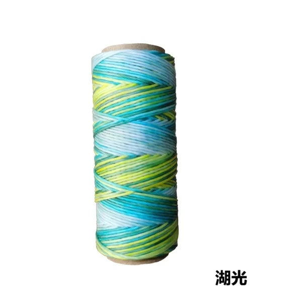 Hilo Redondo de Poliéster Encerado – 0.6mm, Carrete de 50m | 41 Colores | Macramé, Joyería y Marroquinería