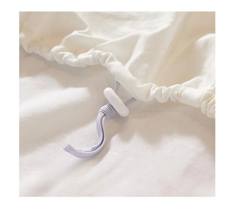 Super Thick Quilted Embroidered Mattress Pad Cover – Single, Queen & King Sizes