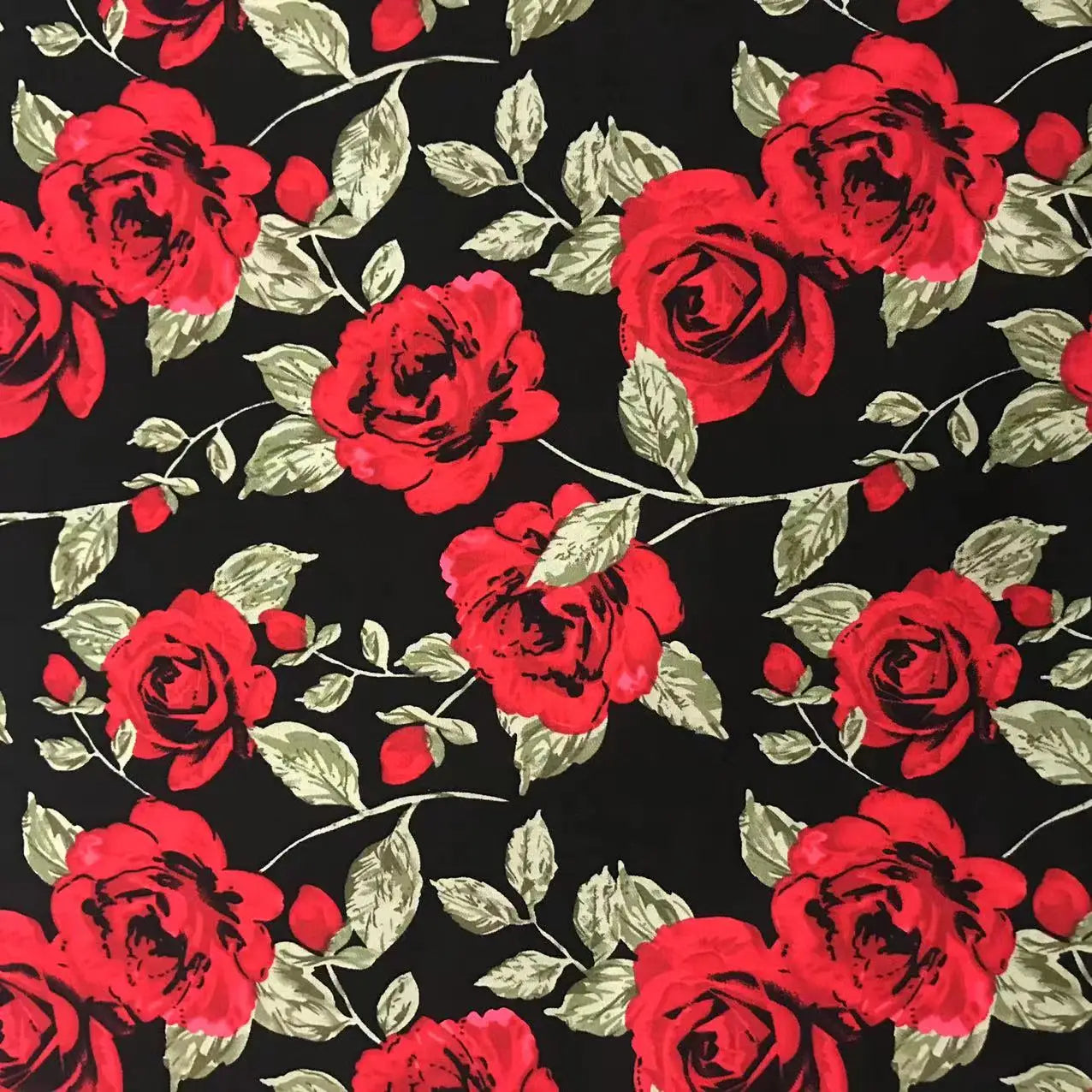 Fabric - 40 Precut Strips (6.35 X 49.78 cm) for Quilting And Sewing, 20 Floral Prints Assortment, 100% Material,